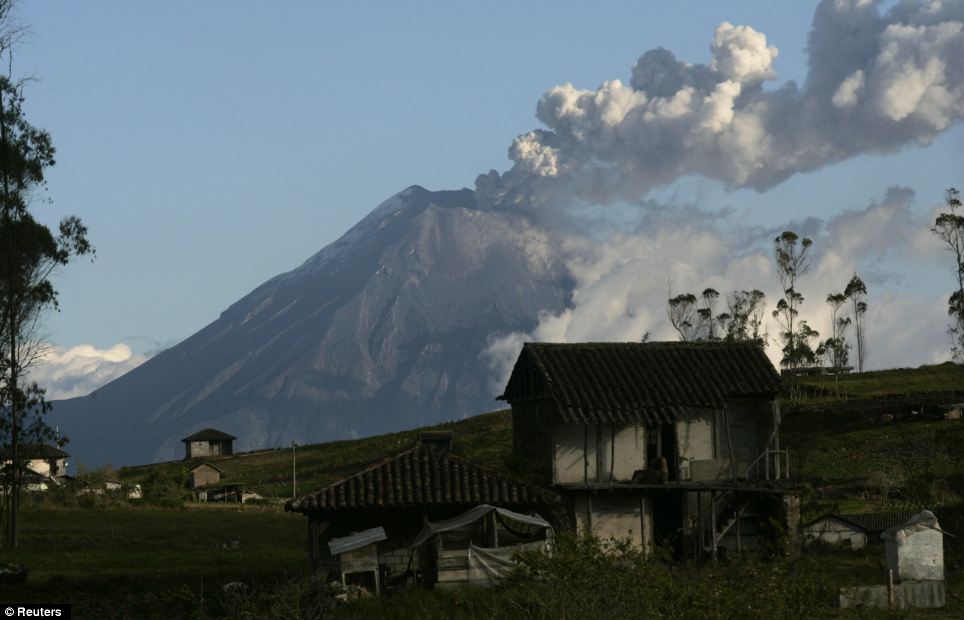 Tungurahua volcano